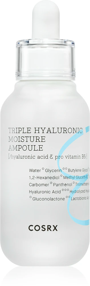 Cosrx Hydrium Triple Hyaluronic Intensive Moisturizing Facial Serum with Hyaluronic Acid