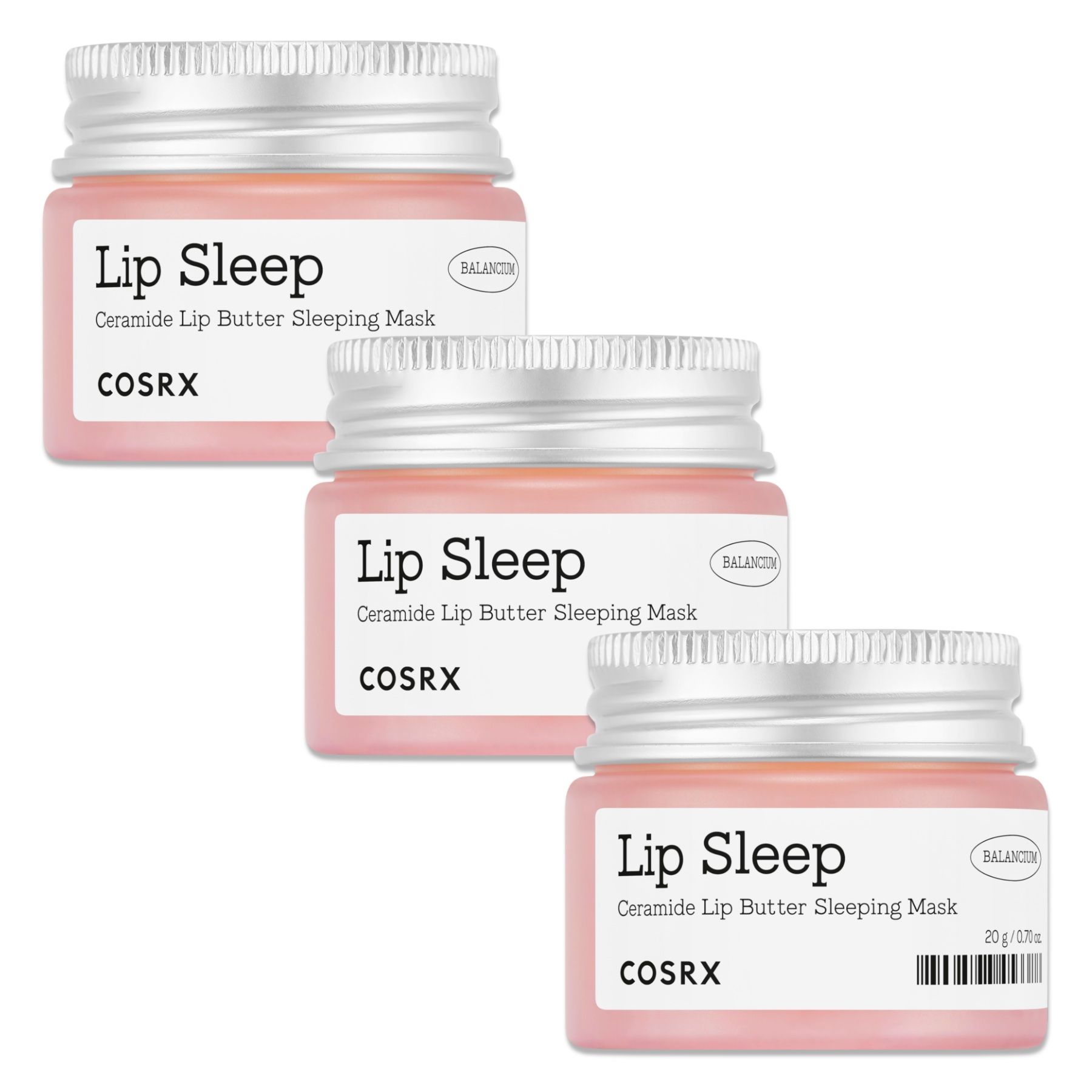 COSRX Lip Sleep Ceramide Butter Sleeping Lip Balm 3x20 ml