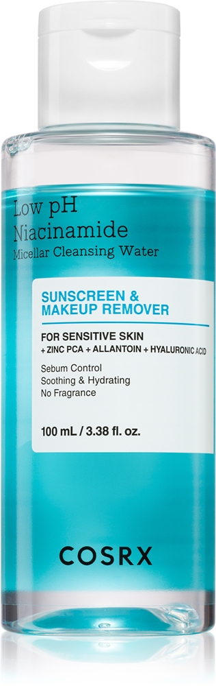 Cosrx Low pH Niacinamide Micellar Cleansing Water cleansing micellar water for sensitive skin
