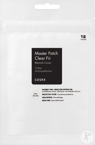 Cosrx Master Patch Clear Fit Anti-Acne 18 pieces
