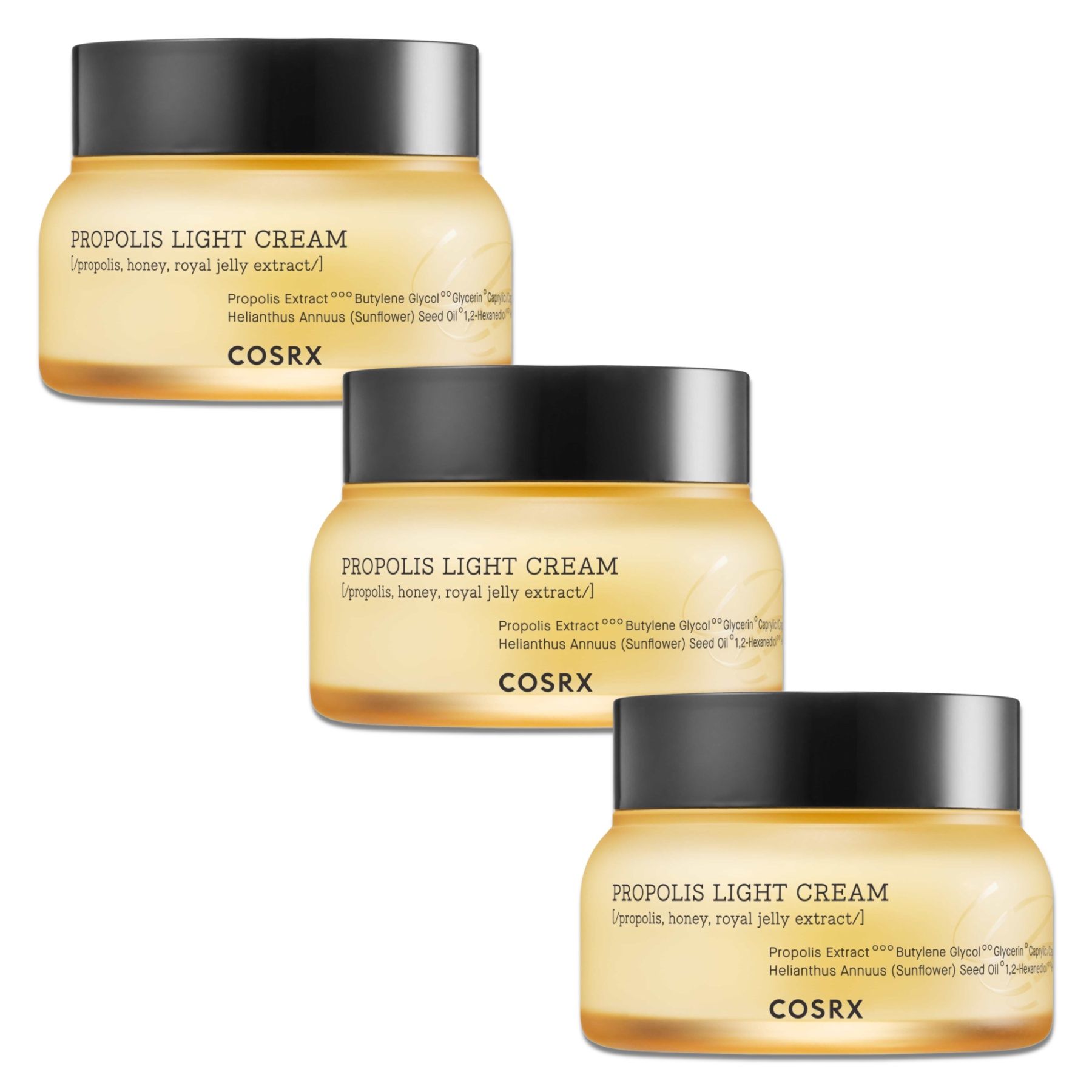 COSRX Propolis Light Cream 3x65 ml