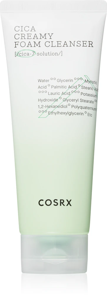 Cosrx Pure Fit Cica Creamy Foam Cleanser Cleansing Foam for Oily Skin