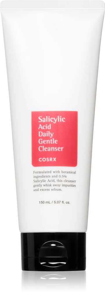 Cosrx Salicylic Acid Daily Gentle Cleanser gentle cleansing foam for blemished skin