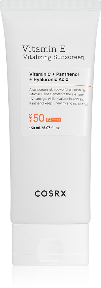 Cosrx Vitamin E Vitalizing Sunscreen: Facial sunscreen against the signs of aging 150ml