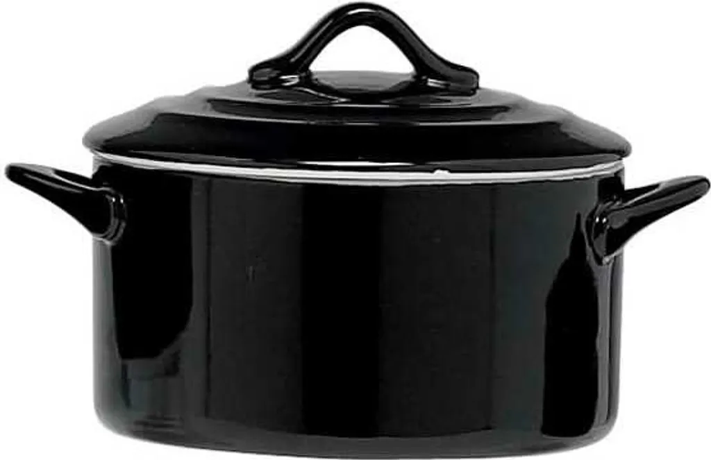 Cosy & Trendy Serving Pan Black - ø 12.5 cm / 500 ml