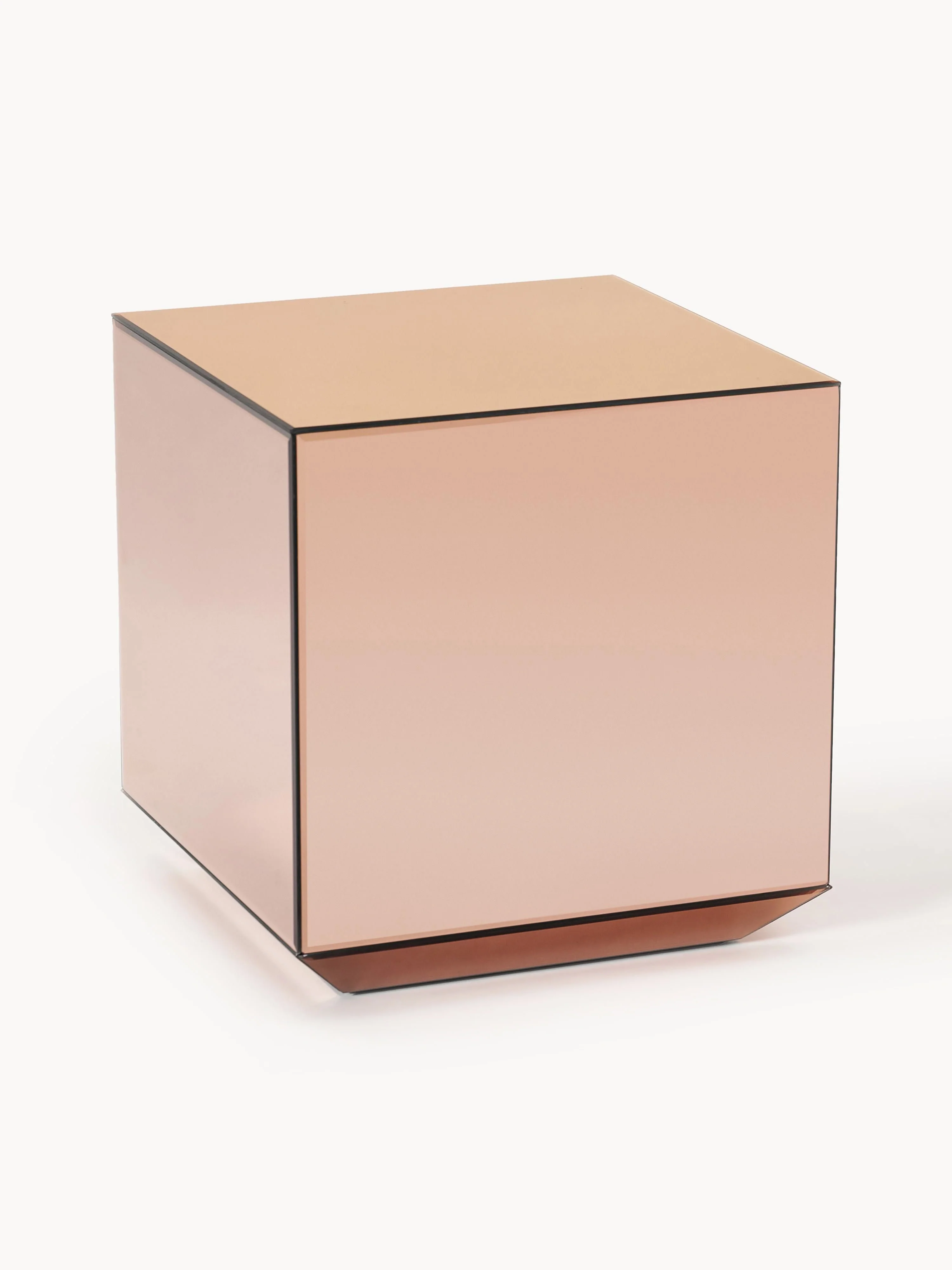 AYTM Speculum coffee table, Dusty rose