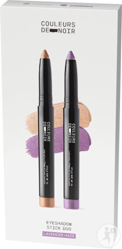 Couleurs De Noir Eyeshadow Stick Summer Duo 11 Lavender Haze 2x1.4g