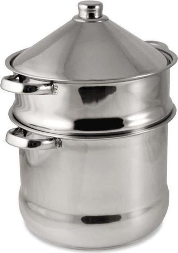 Couscoussier Tagine, Baumalu Stainless Steel, 9 Liters, Induction Compatible