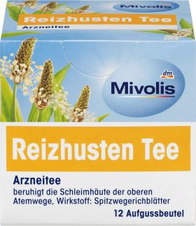 Mivolis Medicinal tea, Irritating cough tea (12 x 1.4 g), 16.8 g