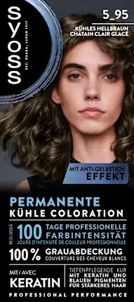 Syoss Hair color 5_95 cool light brown, 1 pc