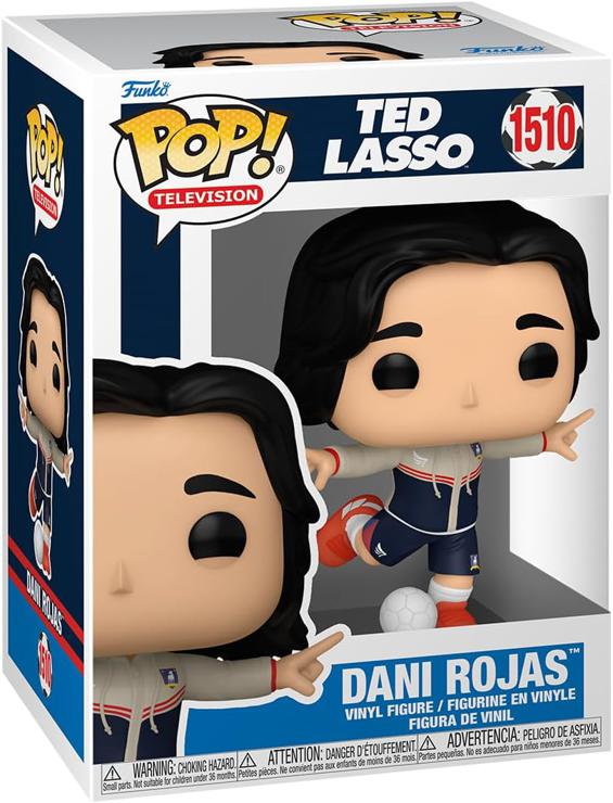 Funko Pop! TV: Ted Lasso - Dani Rojas - Figure de Vinyle à Collectionner - - Toys for children and adults - Fans of Télévision - Figure Modèle Pour Les CollectionNeurs et Affichage