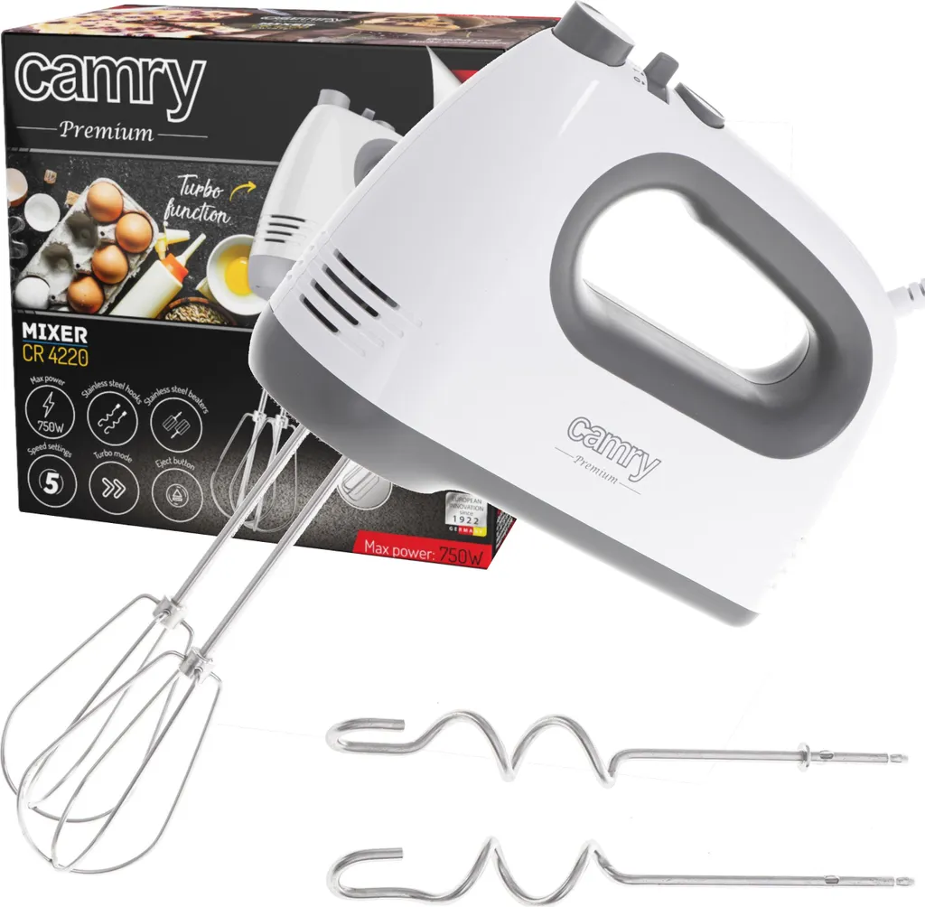 CAMRY CR 4220 white mixer