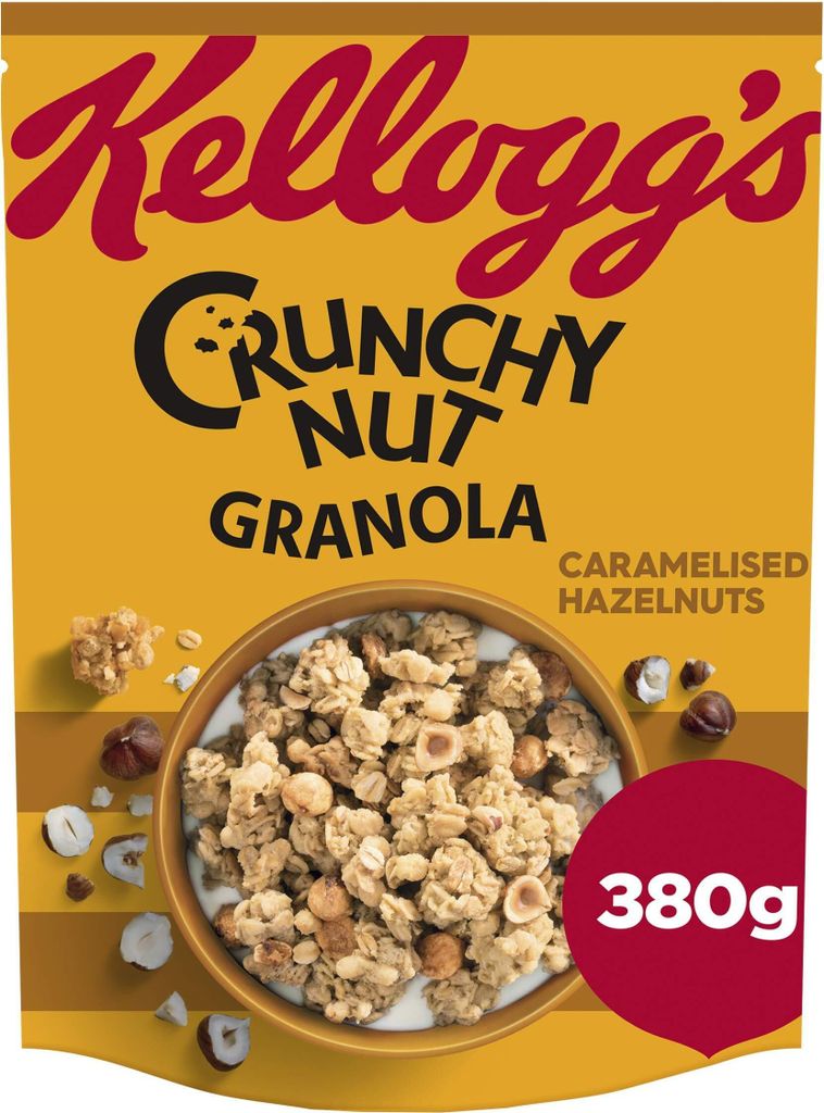 Kellogg Cr.NutGranola Carame.Kell.380g