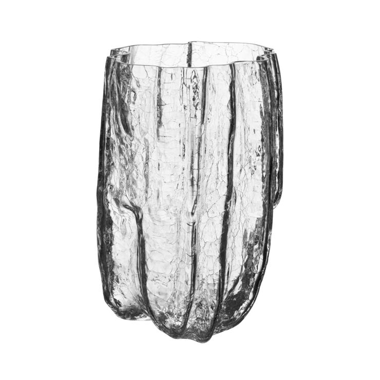 Kosta Boda Crackle Vase 28Cm