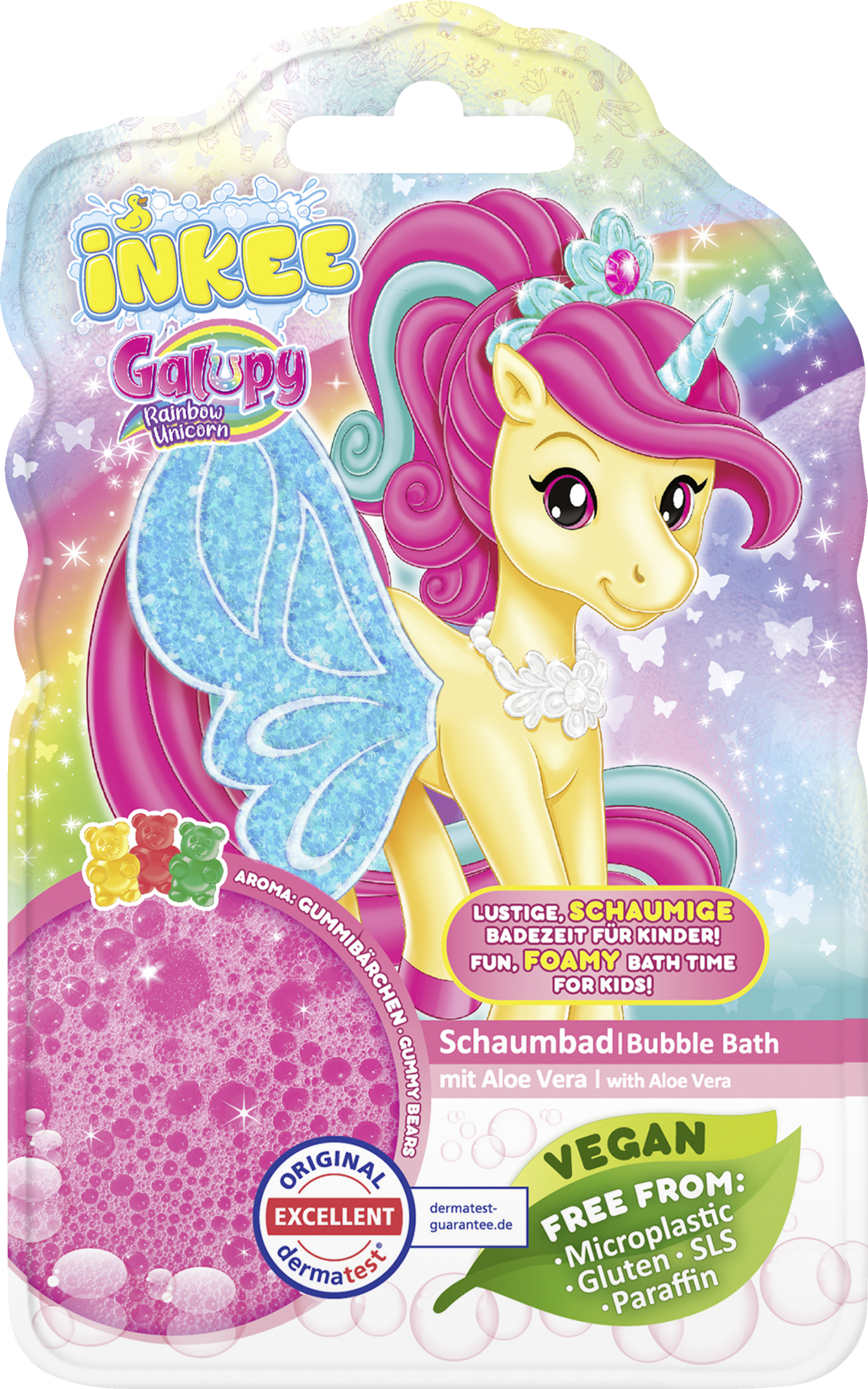 CRAZE Inkee Galuby Bubble Bath Gummy Bear Flavor