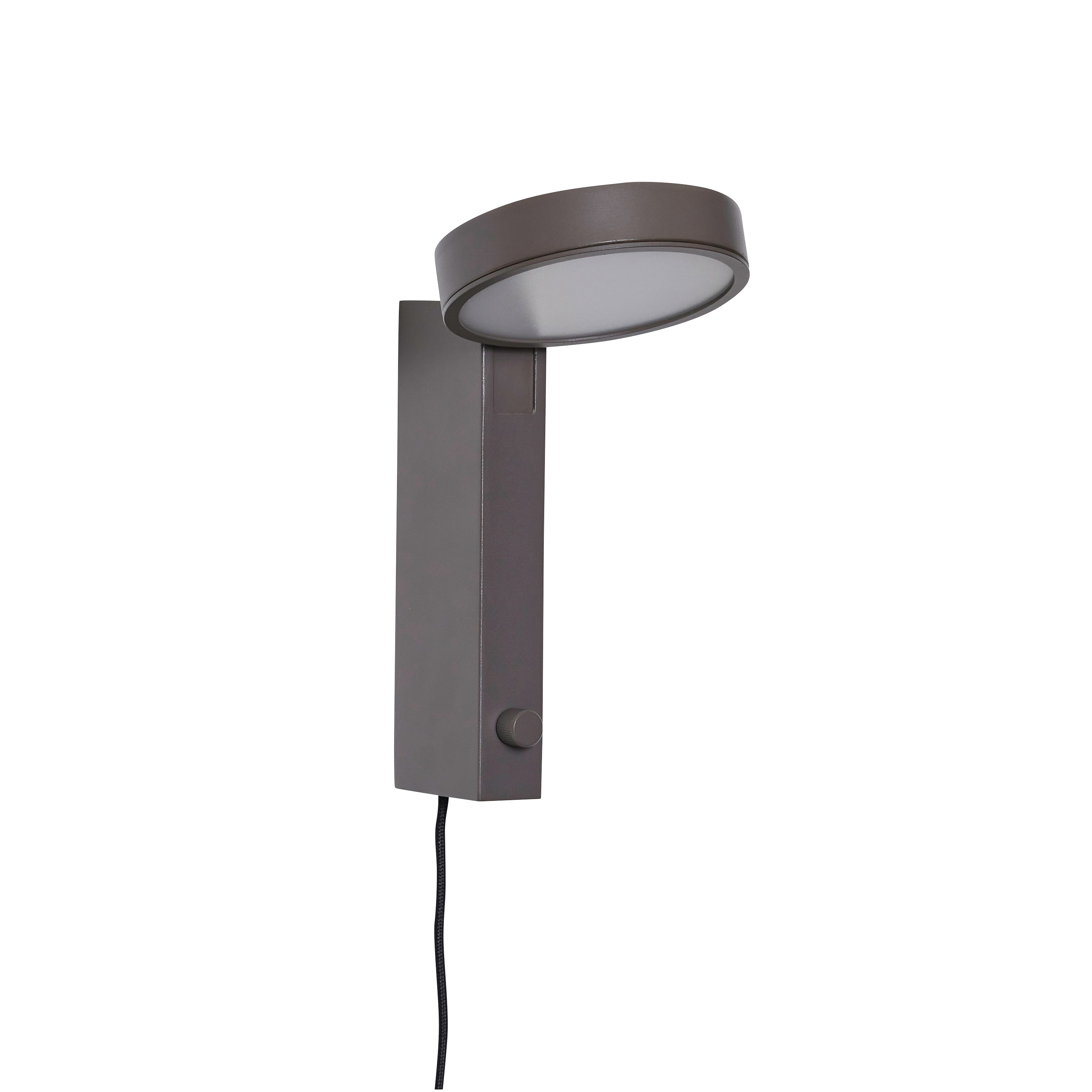 Hübsch Crea wall light, Brown
