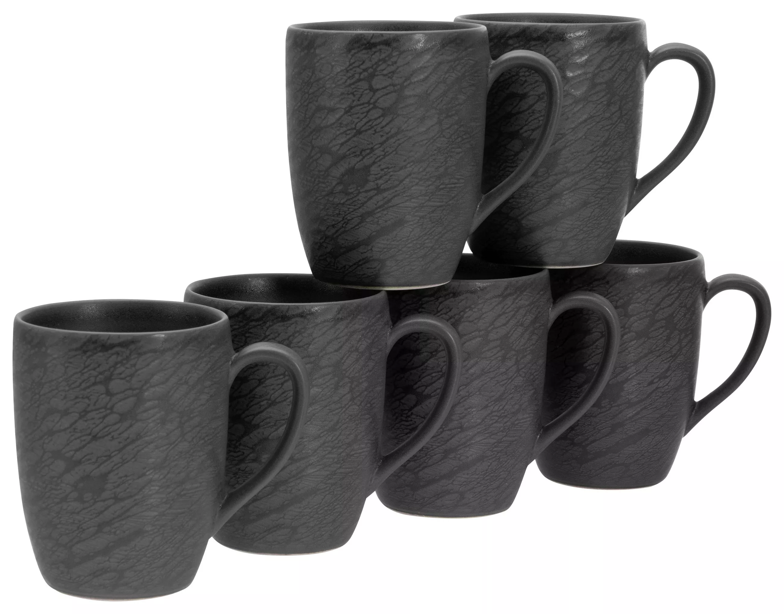 Creatable Coffee Mug Set Rondo Slate 6-piece
