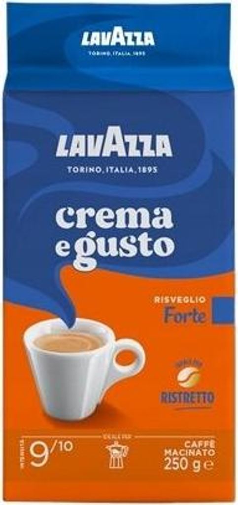 Crema e Gusto Forte 250g ground coffee - Lavazza 250g