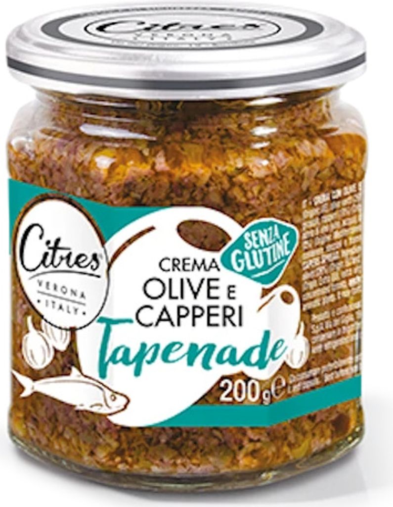 Crema Olive e Capperi Tapenade 200g - Citres 200g