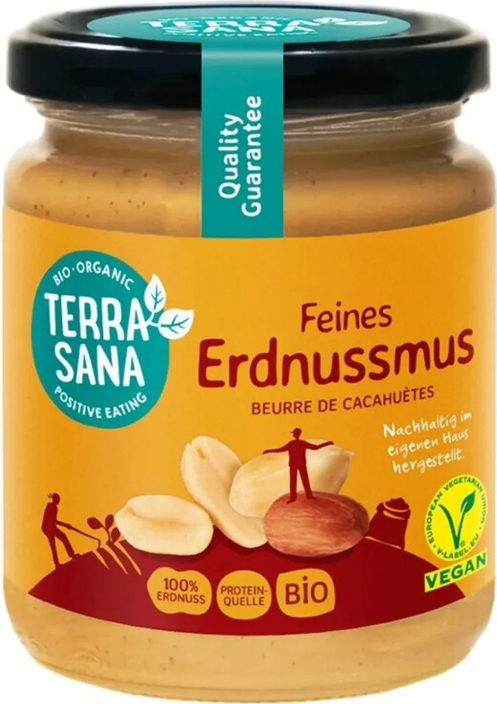 Roasted Peanut Cream 250 g - TERRASANA
