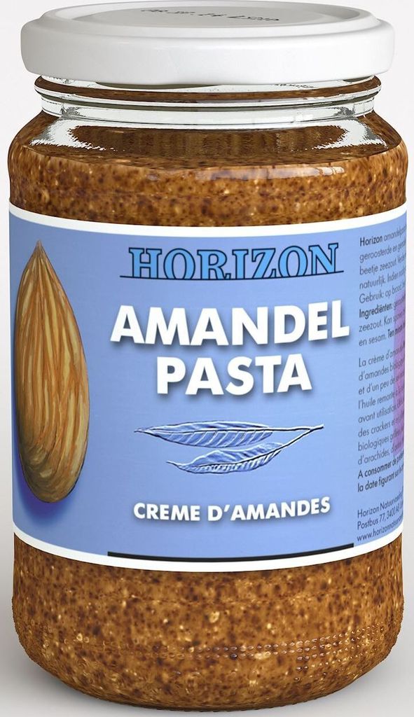 Roasted almond cream with sea salt 350 g - HORIZON