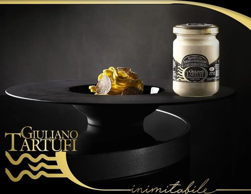 Giuliano Tartufi Cream of Parmesan Cheese and Bianchetto Truffle, 80 g