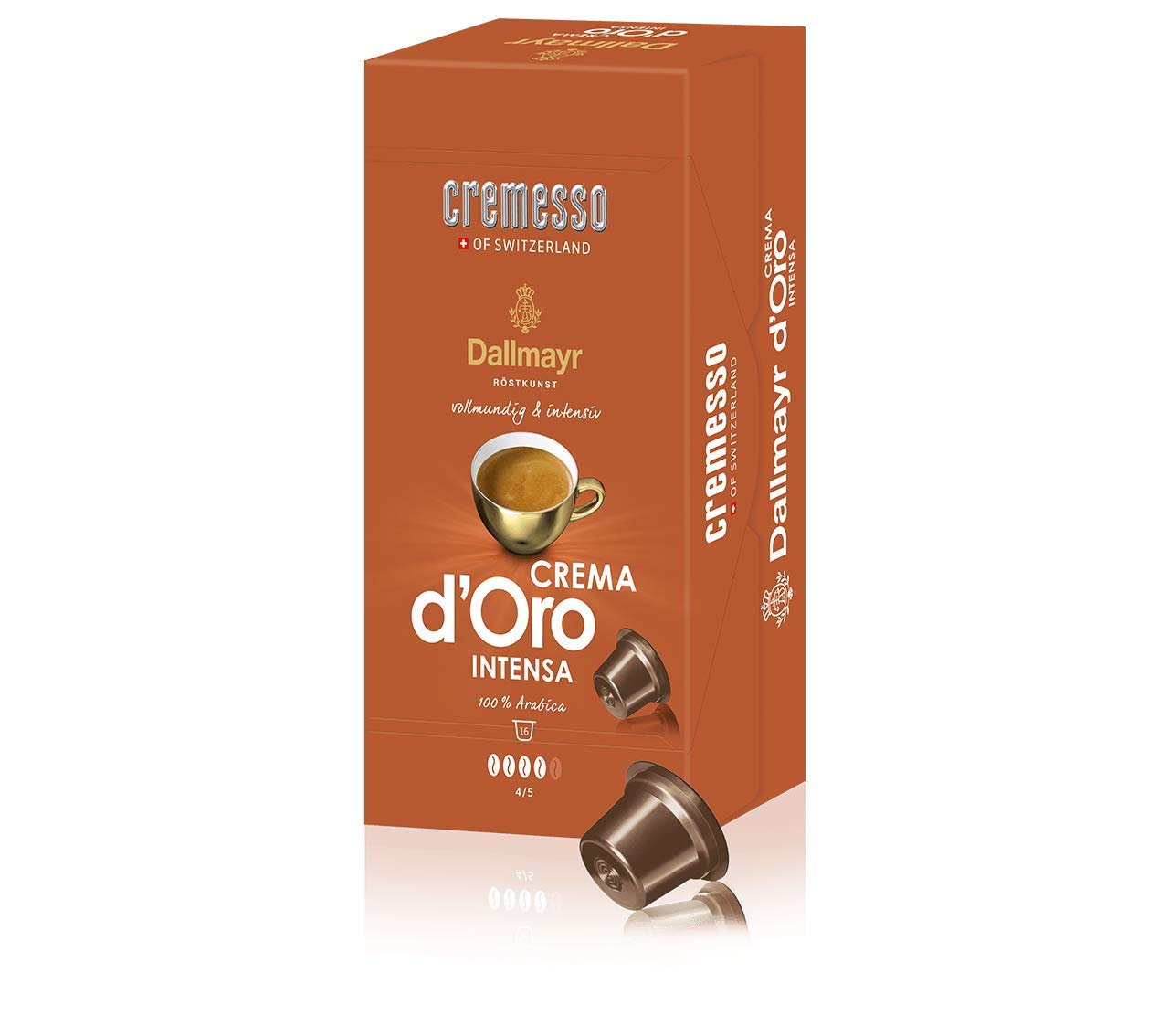 Cremesso coffee capsules Dallmayr Crema d'Oro 16 pieces