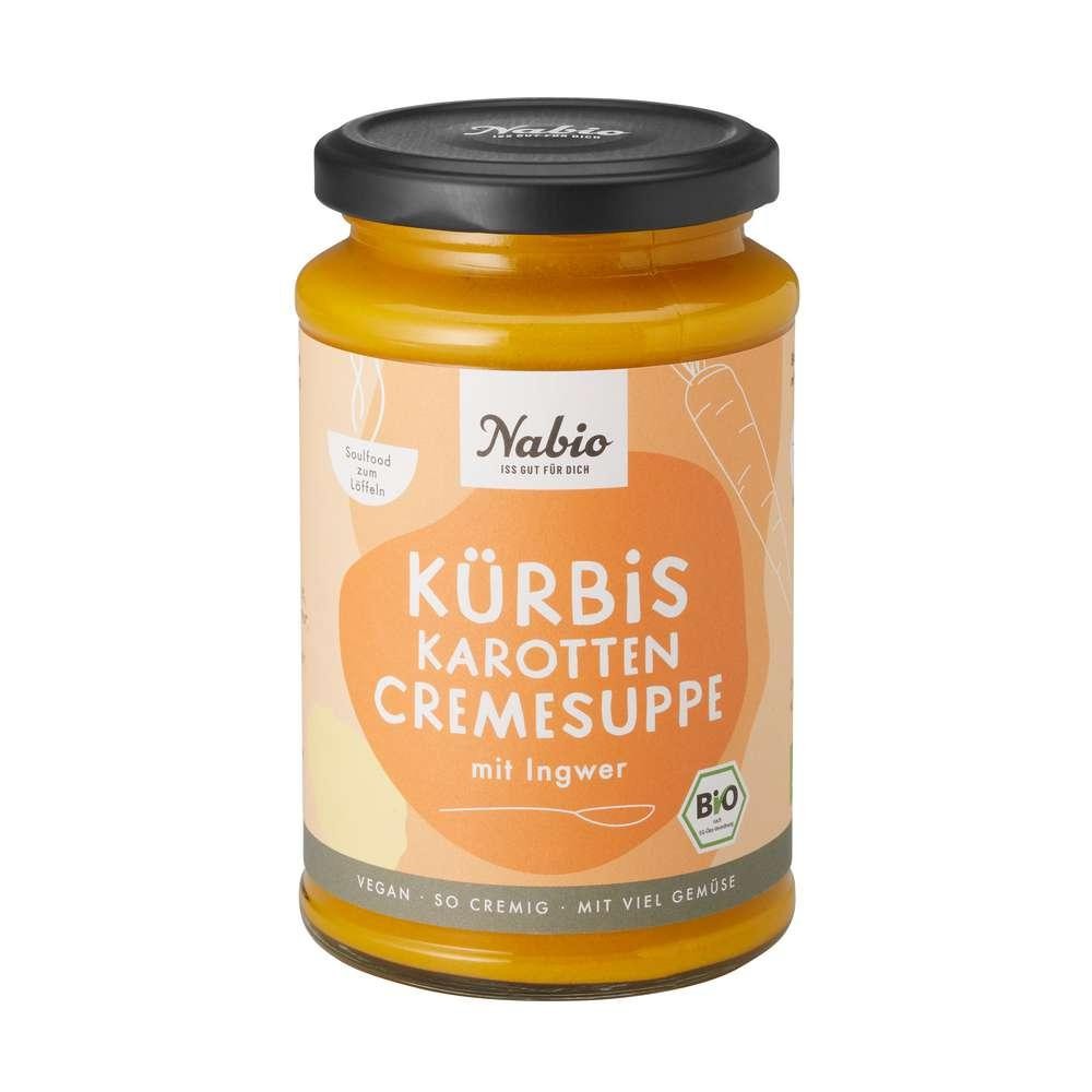 Nabio Pumpkin and carrot cream soup