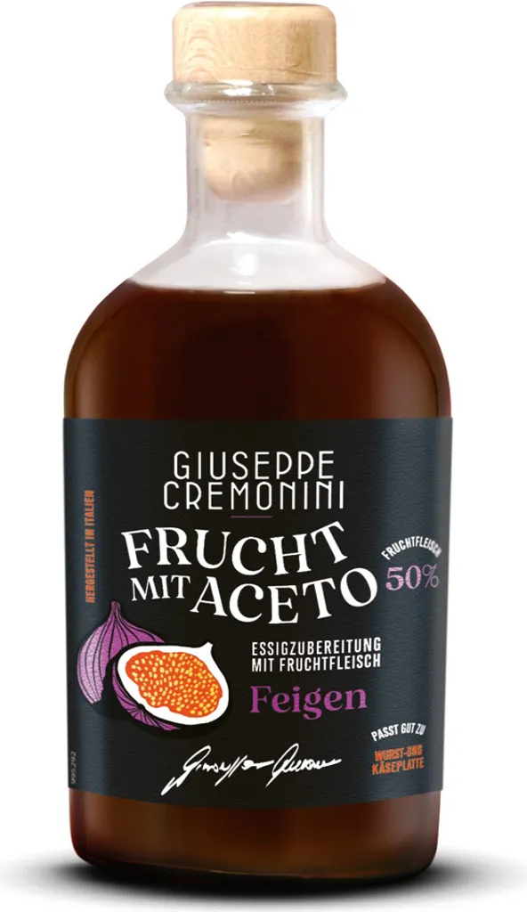 Acetaia Giuseppe Cremonini Srl Cremonini Fruit with Aceto Fig delicate sweet and sour sauce 250ml