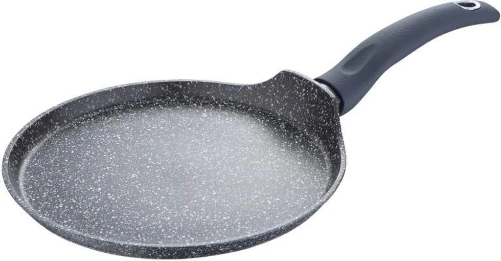 Bergner Orion Crepe Pan, Grey, Forged Aluminum (24 cm)