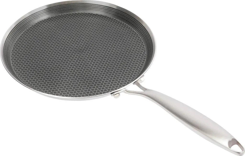 StarTech Crêpe and pancake pan - frying pan - stainless steel - light grey