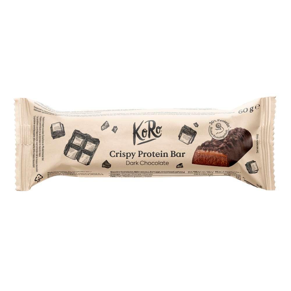 KoRo Crispy Protein Bar Berta Dark Chocolate