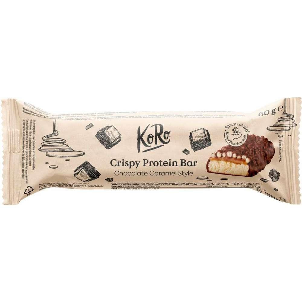 KoRo Crispy Protein Bar Max Chocolate Caramel
