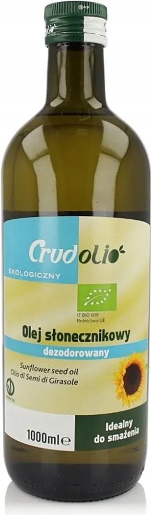 Biogo CRUDOLIO Sunflower Frying Oil 1 l