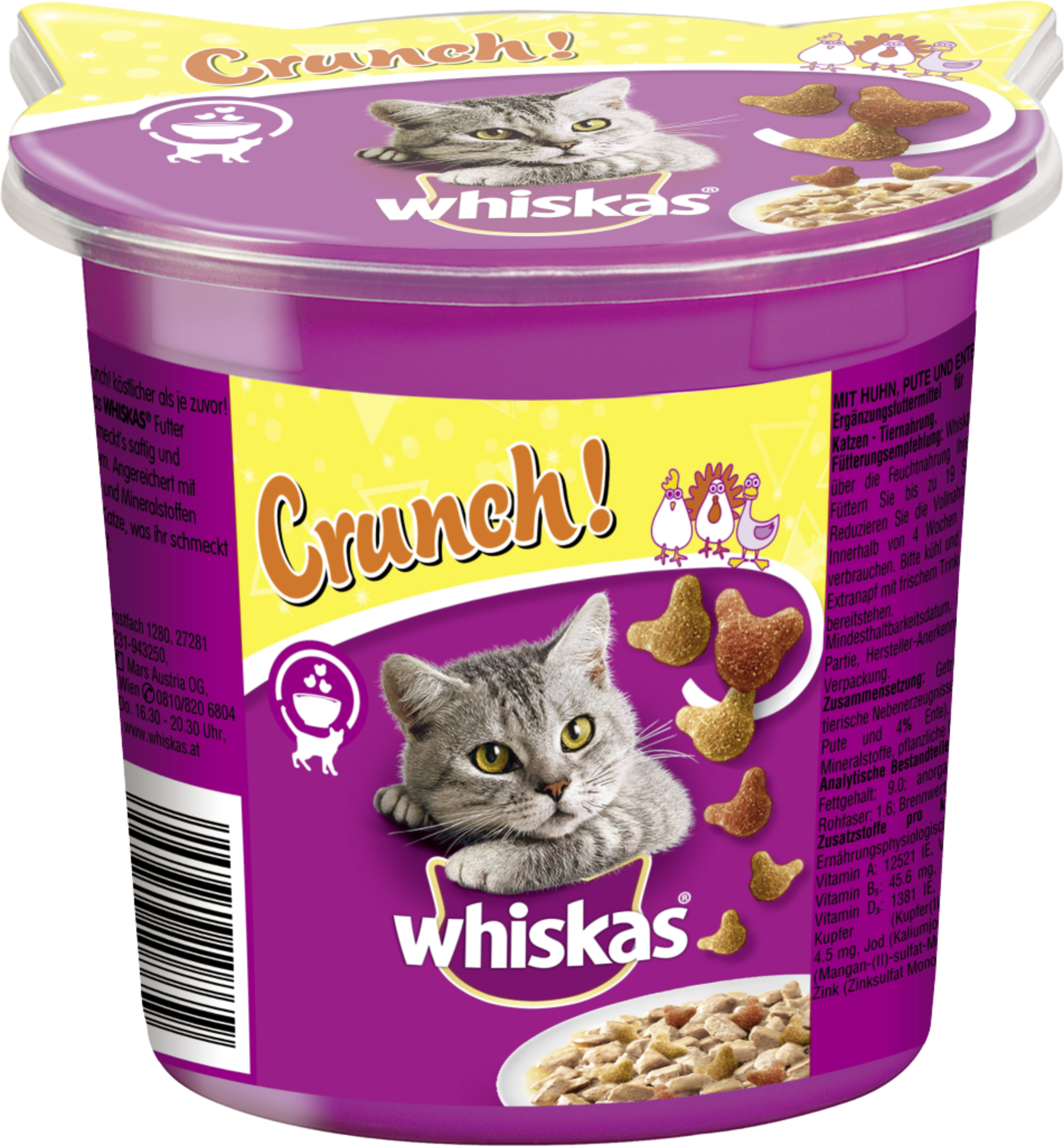 Whiskas Crunch with chicken, turkey and duck