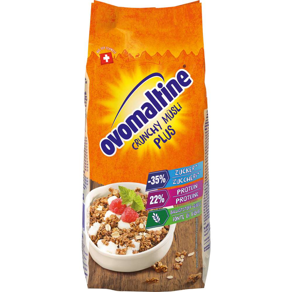 Ovomaltine Crunchy Muesli Plus