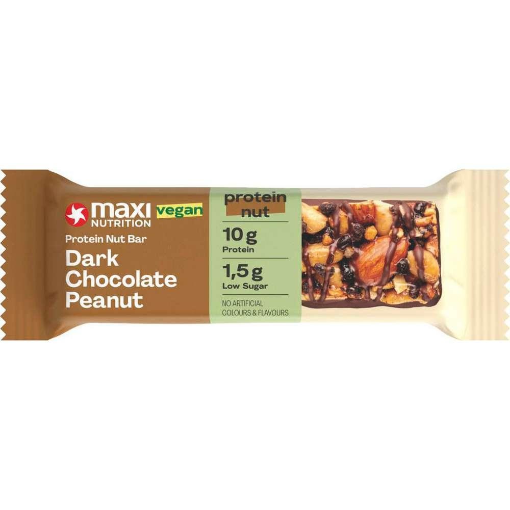 MaxiNutrition Crunchy nut bars, double dark chocolate