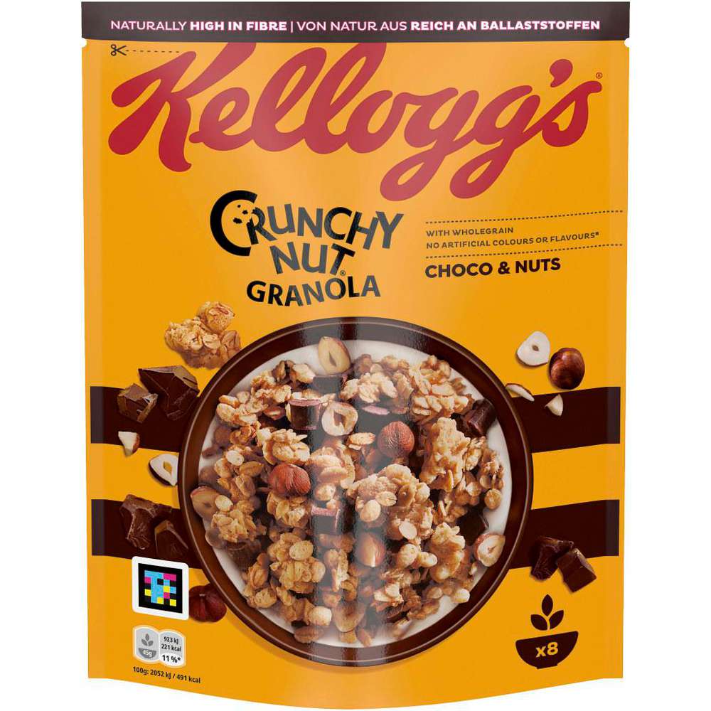 Kellogg's Crunchy Nut Granola, Choco & Nuts
