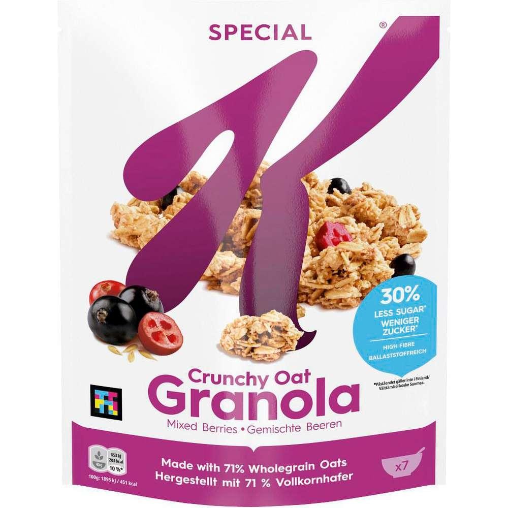 Kellogg's Crunchy Oat Muesli Granola, Mixed Berries