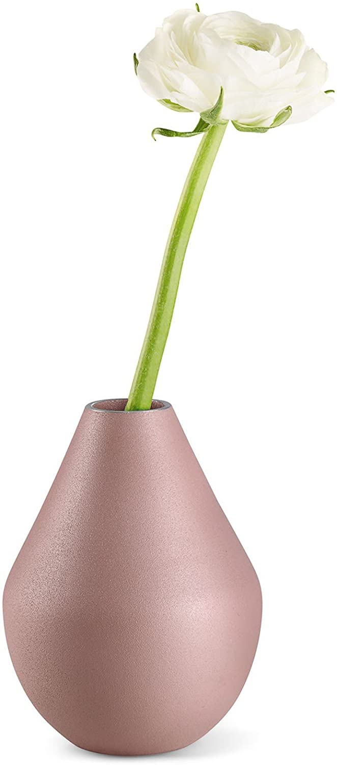 Philippi Jil Rose Vase, Aluminium, 10 x 10 x 12 cm