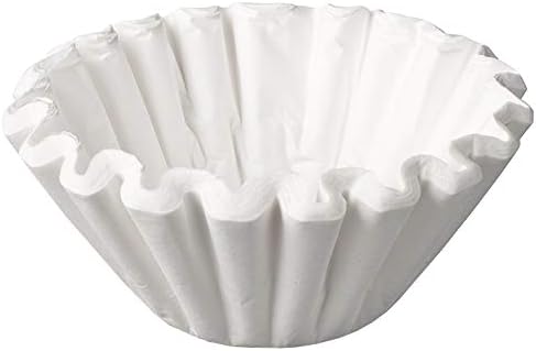 Coffeefair White Basket Filter Coffee Filter 85/245 mm Pack of 1000 for Bonamat, Animo, Bartscher