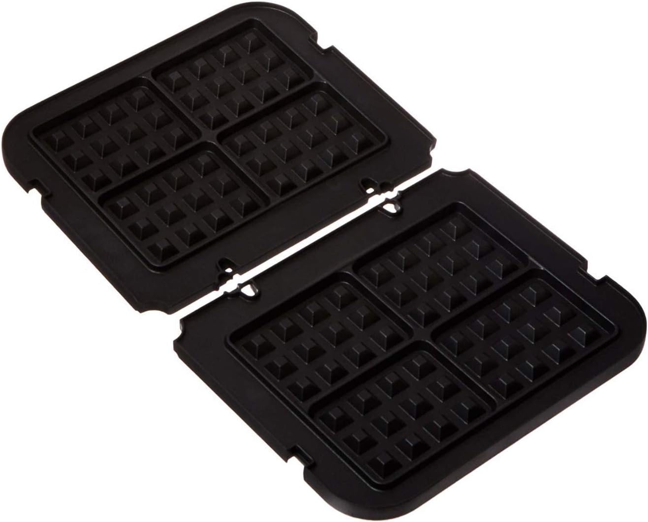 Cuisinart GR-WAFP Griddler Waffle Plates, Cast Aluminium, Black