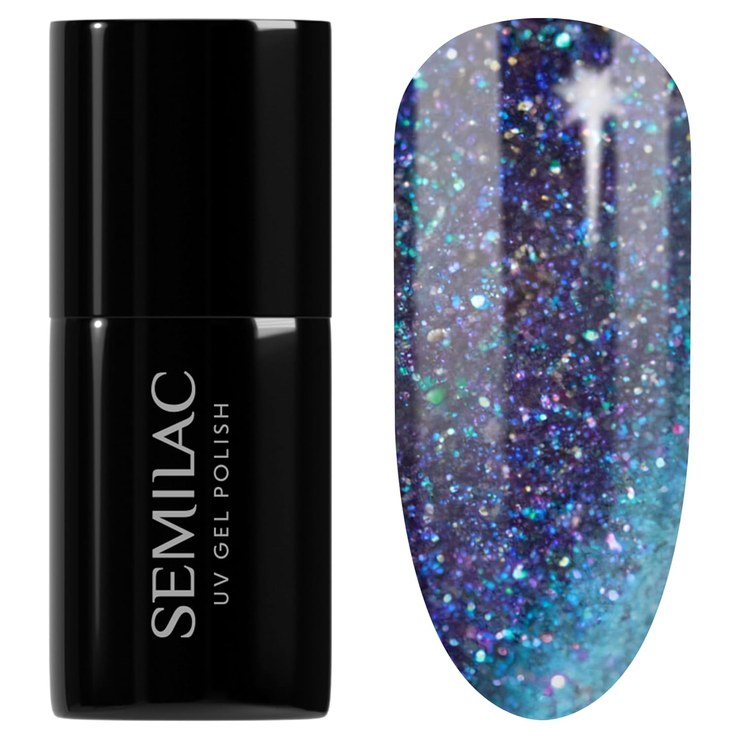 Semilac UV Nail Polish 826 Virtual Blue 7ml