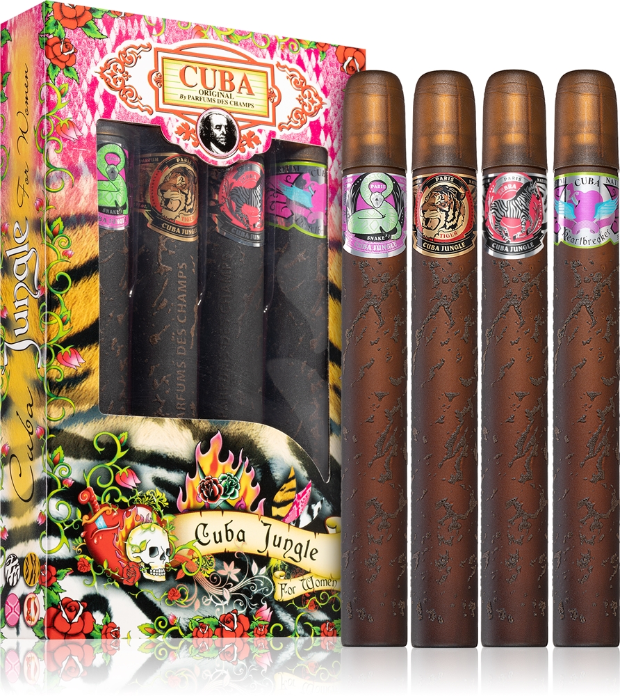 Cuba Jungle gift set for women