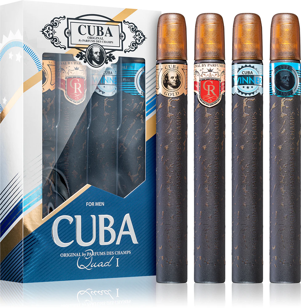 Cuba Quad For Men gift set for men