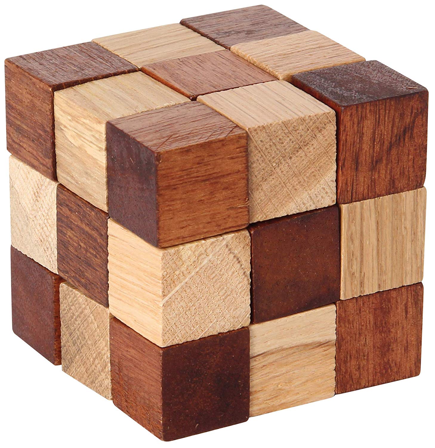 Cube Snake Brown 21