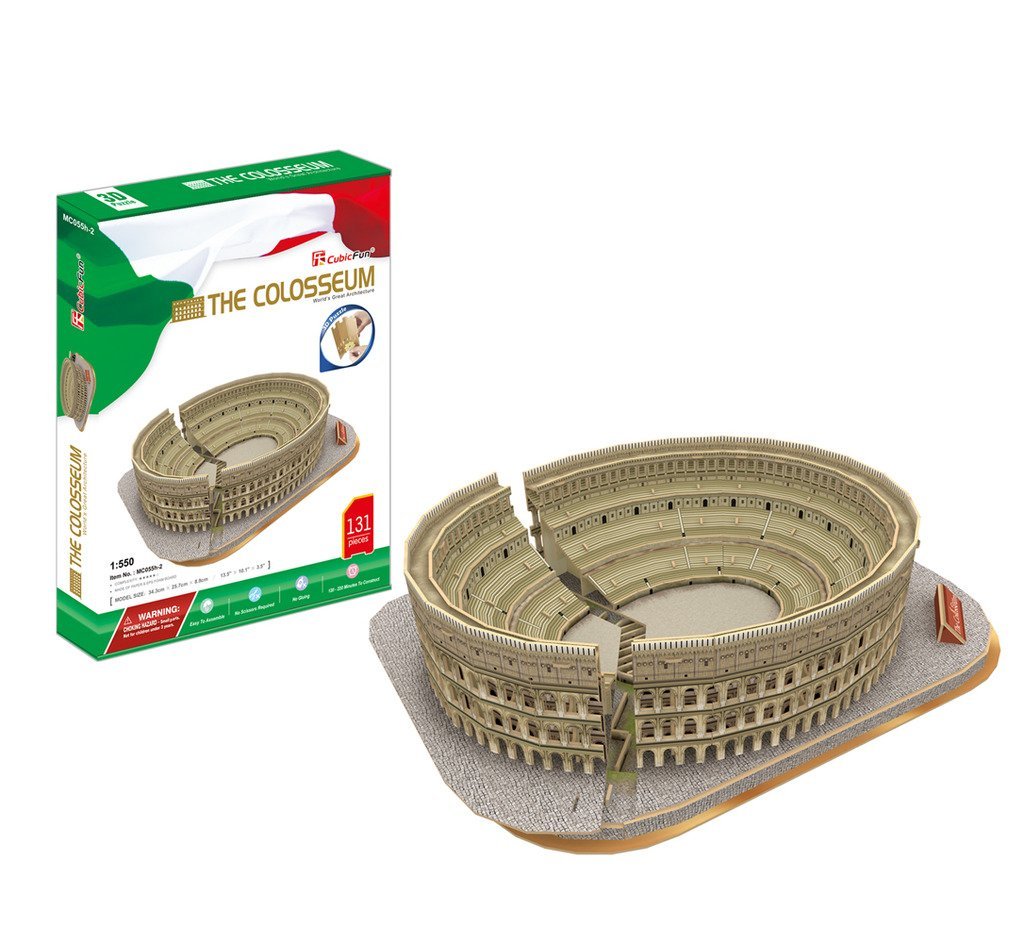 CubicFun Cubic Fun 3D Puzzle Colosseum Rome Italy Colosseum Italy