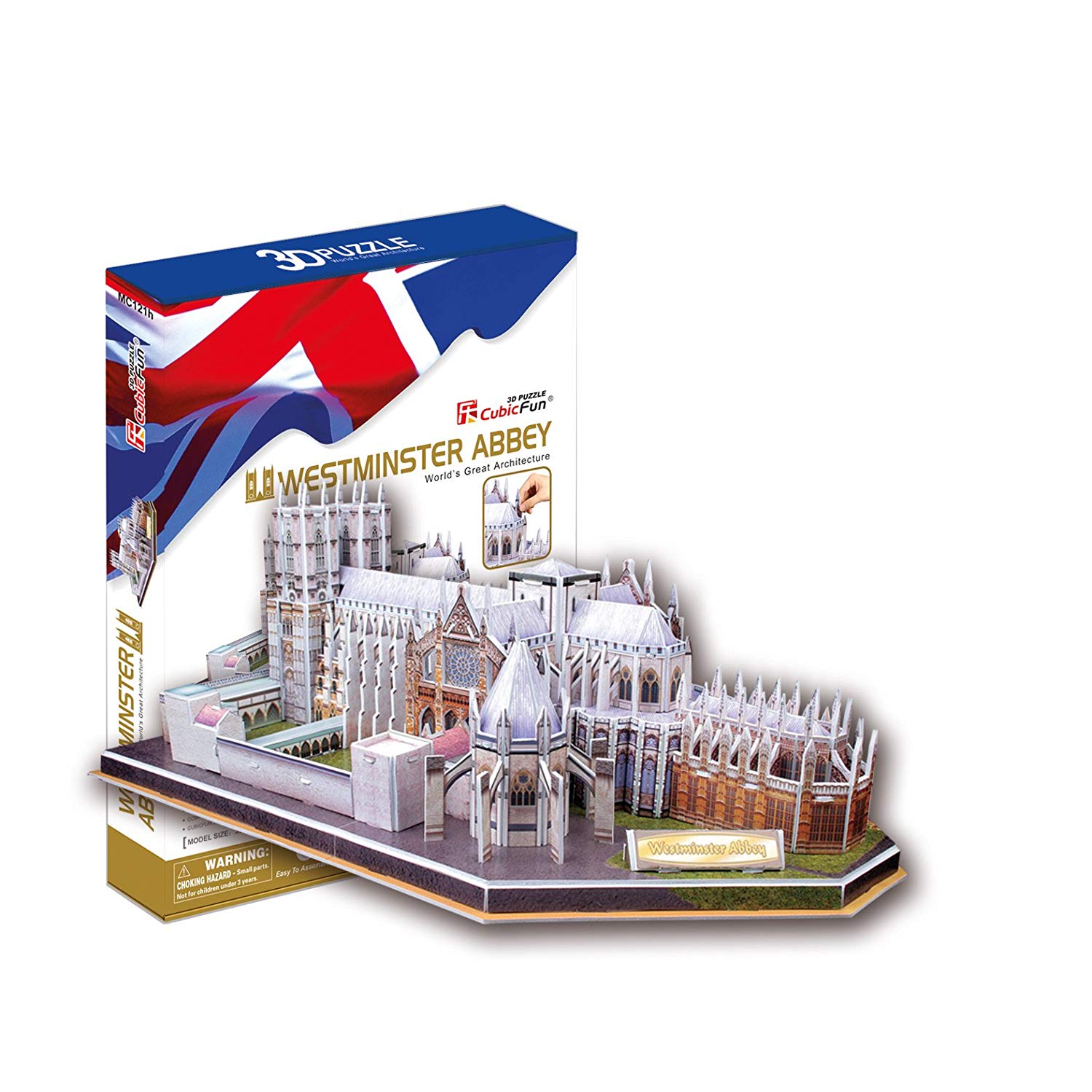 Cubicfun Westminster Abbey London Uk 3D Puzzle