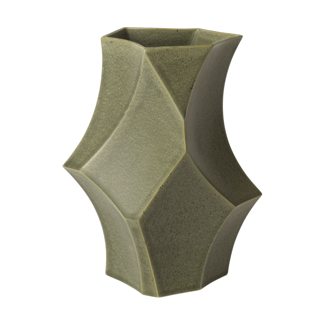 Ferm Living Cueva Vase 26 cm, Green