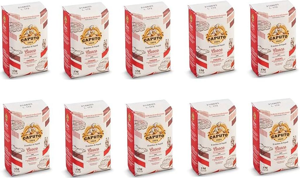 Cuoco 10x1 kg pizza flour - Caputo 10000g